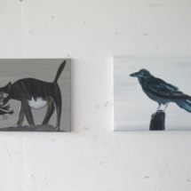 7-Pietertje van, Splunter Cat eats Crow (after Picasso), Crow